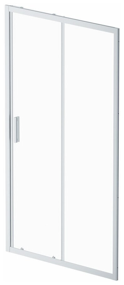 Дверь душевая в нишу AM.PM Gem Solo W90G-110-1-195MT раздвижная, 110x195 см, стекло прозрачное, профиль матовый хром