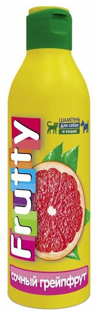 Frutty шампунь для собак и кошек, сочный грейпфрут