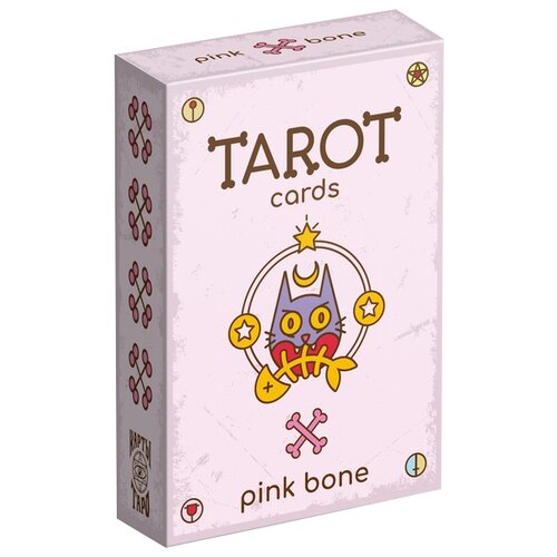 Гадальные карты ЛАС ИГРАС Таро Pink bone, 78 карт, разноцветный, 100