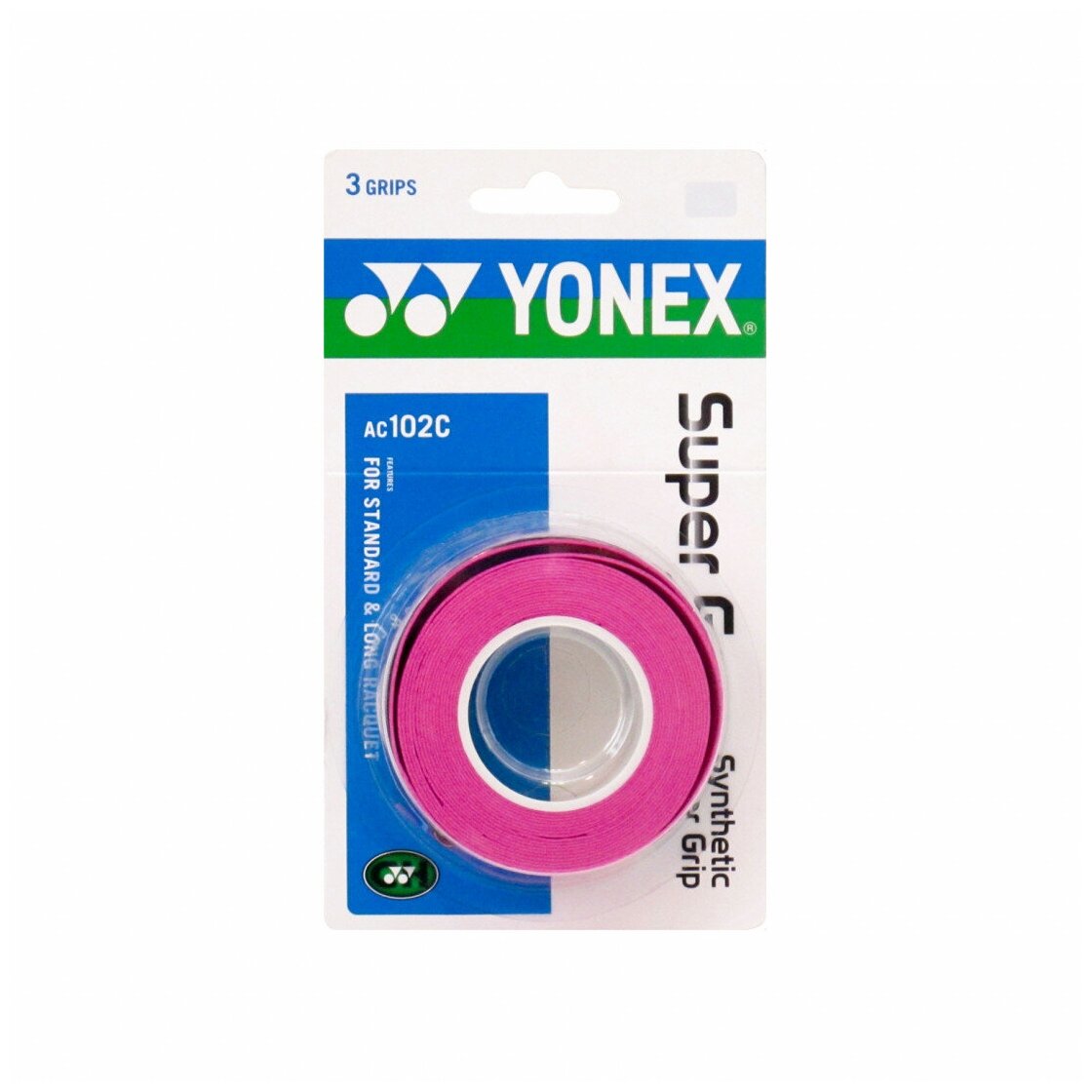     Yonex Overgrip AC102C 3 Pink