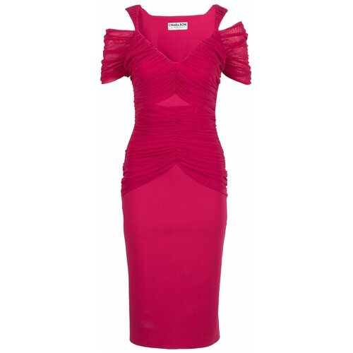 Платье CHIARA BONI Бордовый