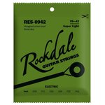 ROCKDALE RES-0942 струны для электрогитары, никелированная сталь, 9-42 - изображение