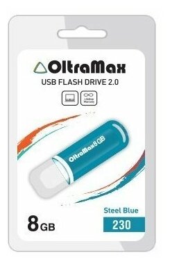 Флешка OltraMax 230 8GB Blue