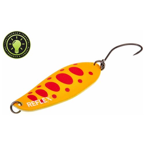 Колеблющаяся блесна / приманка для зимней и летней рыбалки REFLEX модель ELEMENT 4,8 г цвет R29