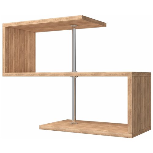 Полка SIKKSAKK, 45x60x25 см, сонома