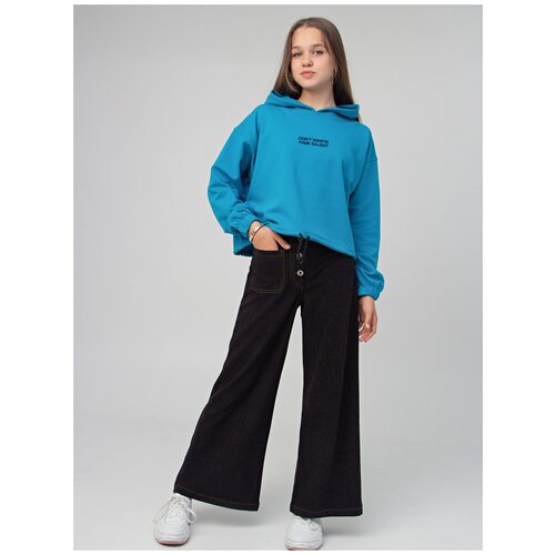 Брюки-палаццо, для девочек, артикул 7831, размер 140