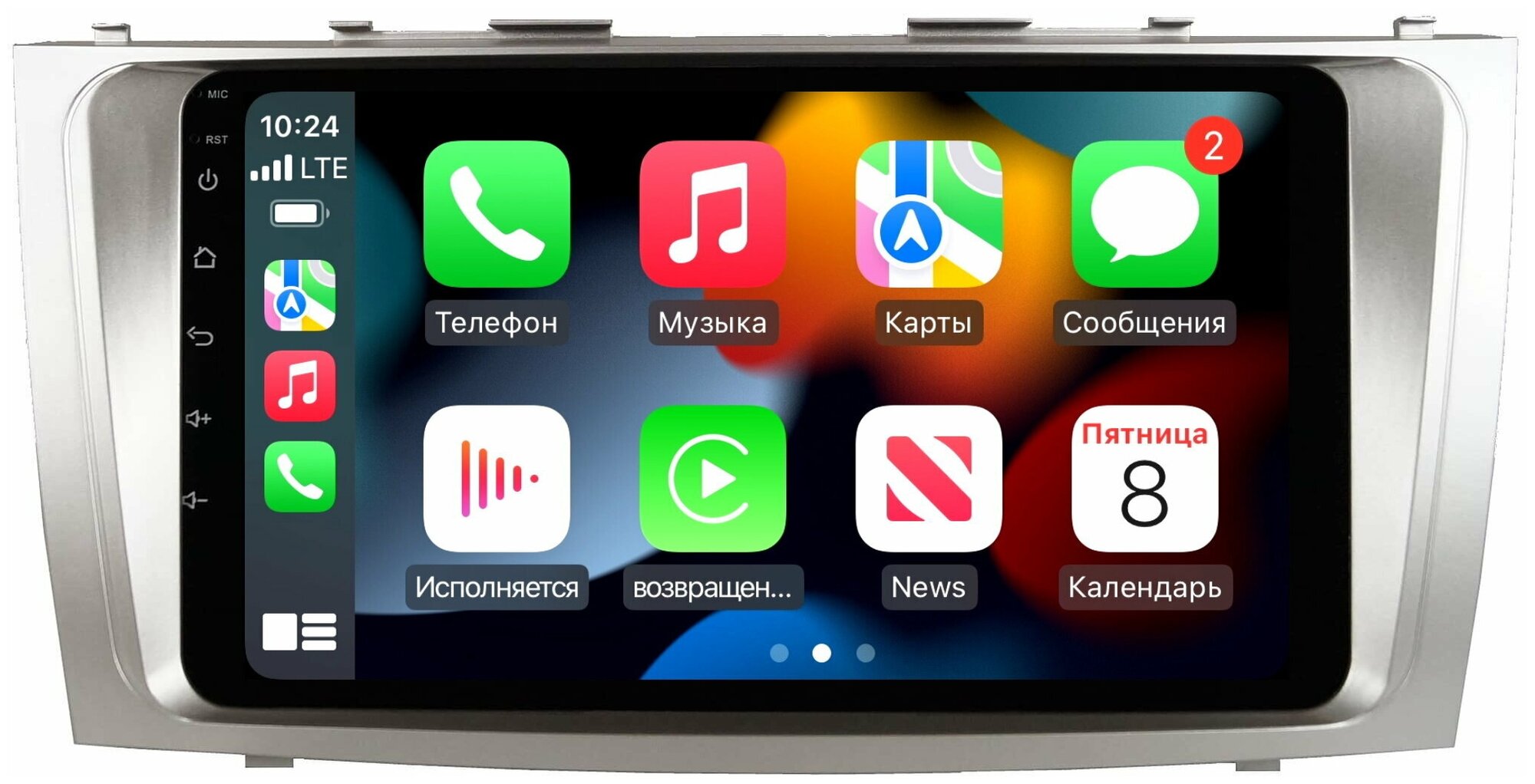 Магнитола CRS-300 Тойота Камри 2006-2011 Toyota Camry 40 - Android 13 - CarPlay - IPS - DSP 36 полос - Кулер