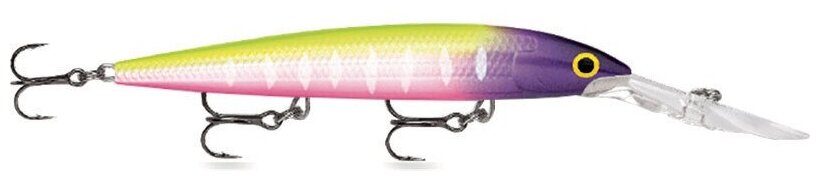 Воблер Rapala Downdeep Husky Jerk DHJ12-MFT (120 мм, 15 гр, суспендер, 2,4-5,7 м) цв. MFT