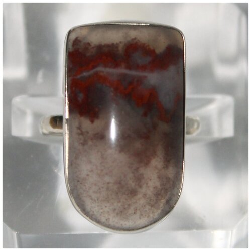 Кольцо True Stones, халцедон, размер 18, бежевый, коричневый