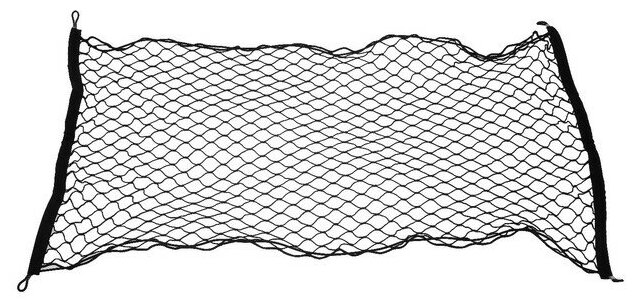 Сетка багажная TORSO 110×60 см 4 крючка крепление