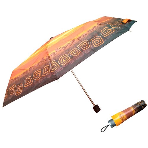 Зонт женский, мужской от дождя, складной, механический, 100 см, с чехлом в комплекте.