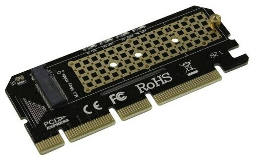 Переходник PCI-E 16x->M.2 ORIENT C299E (30899)