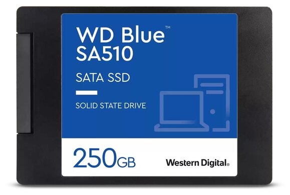 Твердотельный накопитель Western Digital WD Blue SA510 250 ГБ SATA WDS250G3B0A