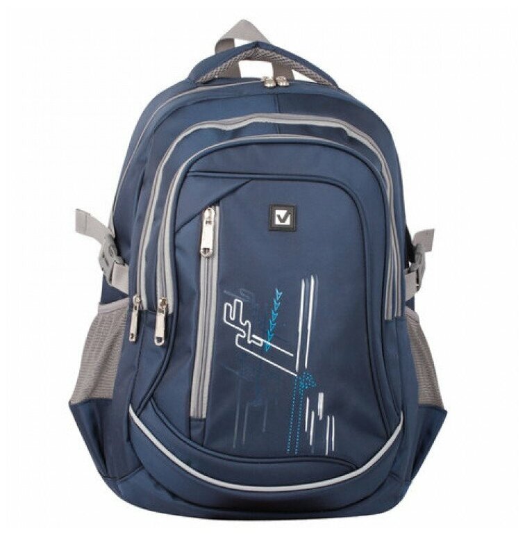 Рюкзак BRAUBERG для старшеклассников/студентов/молодежи, "Старлайт", 30 литров, 46х34х18 см, 226342
