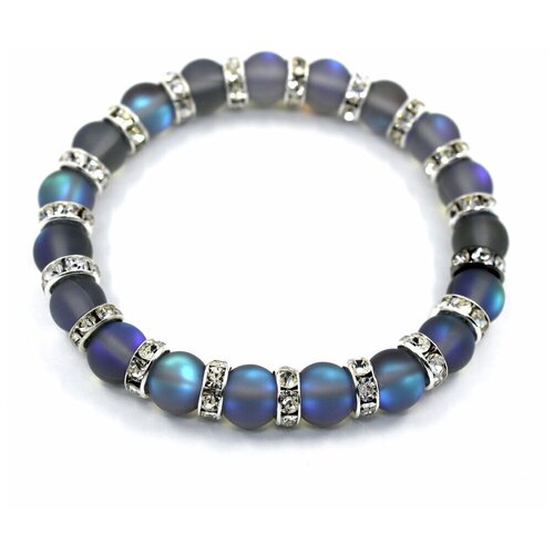 фото Handinsilver ( посеребриручку ) браслет из матового голубого лабрадорита 8мм