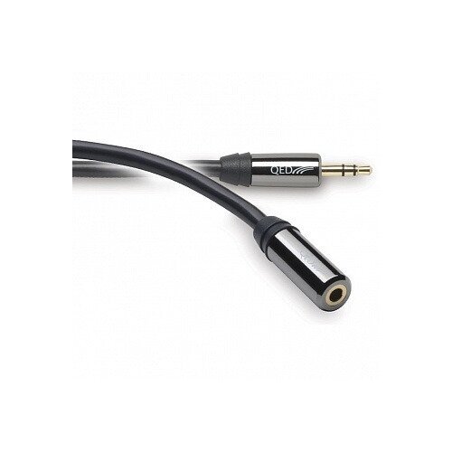 Удлинитель 1xMini Jack - 1xMini Jack QED (QE3901) Performance 3.5mm Extension Graphite 1.5m