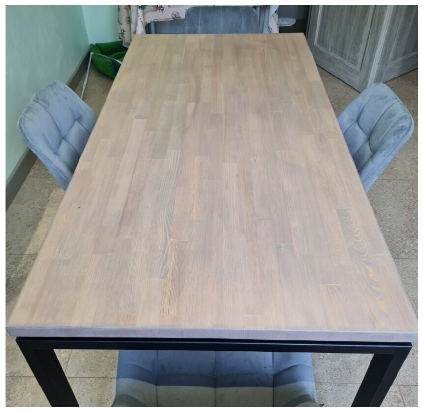 Красивый стол из сосны - 82 фото