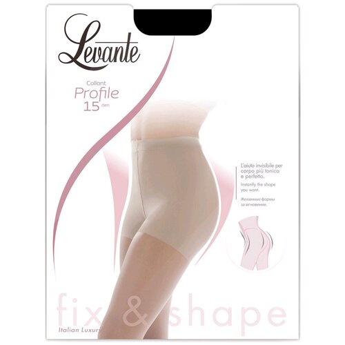 Леванте.колготки Profile 15 nero 2.