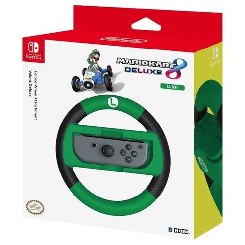 Руль HORI «Mario Kart 8 Deluxe» Luigi для Nintendo Switch