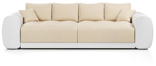 Диван-кровать Pesaro, 306х134х83 см, механизм Еврокнижка, диван раскладной большой, с ящиком для белья, с широкими подлокотниками