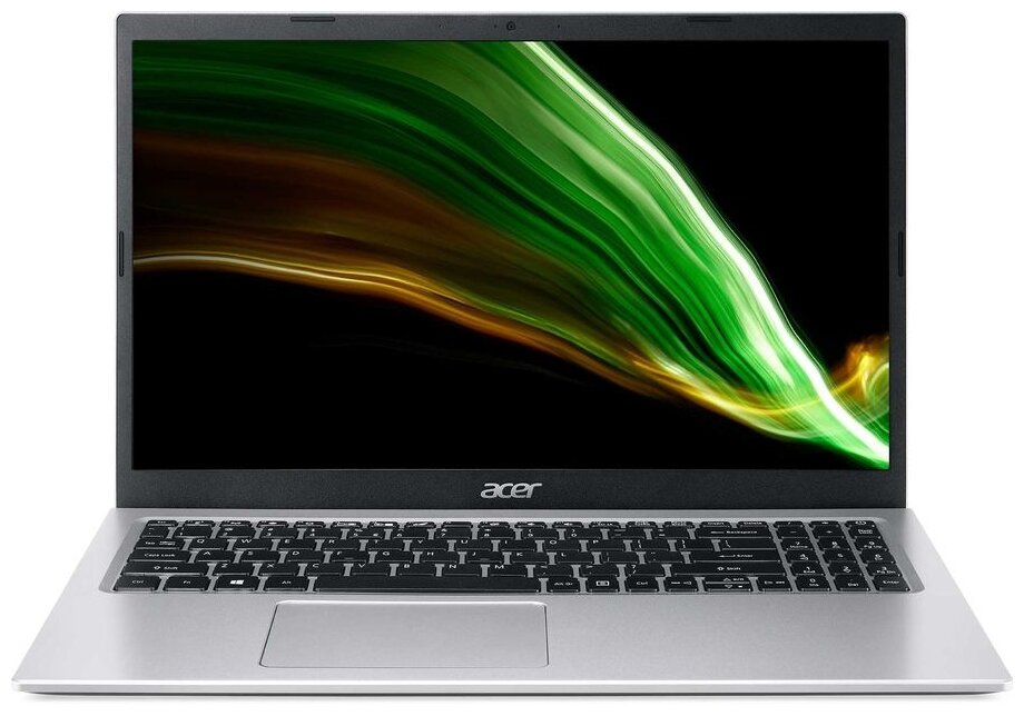 Acer Ноутбук Acer Aspire 3 A315-58-312A 1920x1080, Intel Core i3 1115G4 3 ГГц, RAM 8 ГБ, DDR4, SSD 256 ГБ, Intel UHD Graphics, Windows Home, NX.ADDER.01C (Серебристый)