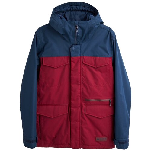 Куртка BURTON, размер S, красный, синий