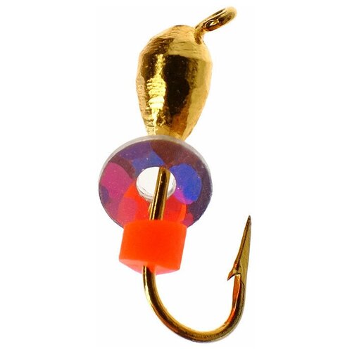 Мормышка капля 2 гальваника 5 шт 299₽