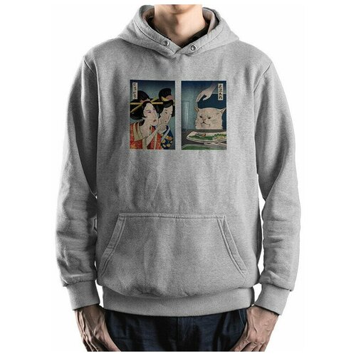 фото Худи dreamshirts studio, размер s, серый