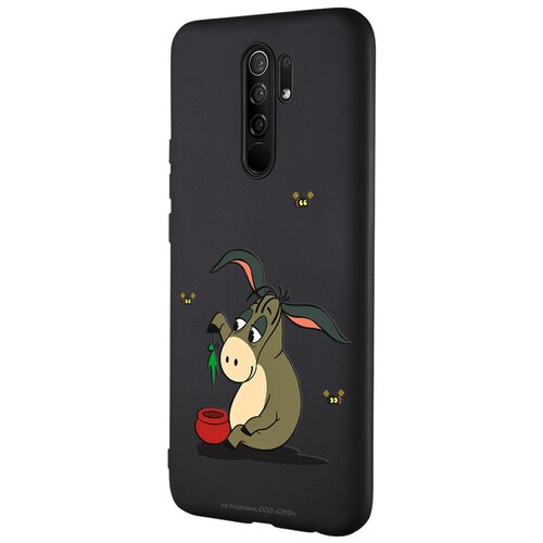 Силиконовый чехол Mcover для Xiaomi Redmi 9 Союзмультфильм Винни-пух: Грустный Ослик Иа силиконовый чехол mcover для xiaomi mi 12 pro союзмультфильм винни пух грустный ослик иа