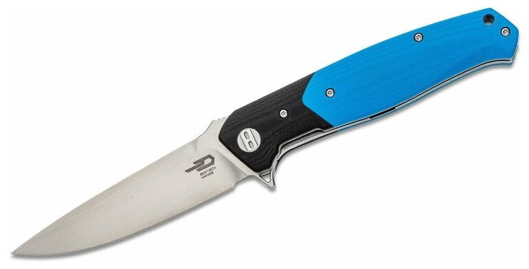 Нож складной Bestech knives BG03D SWORDFISH Blue G10