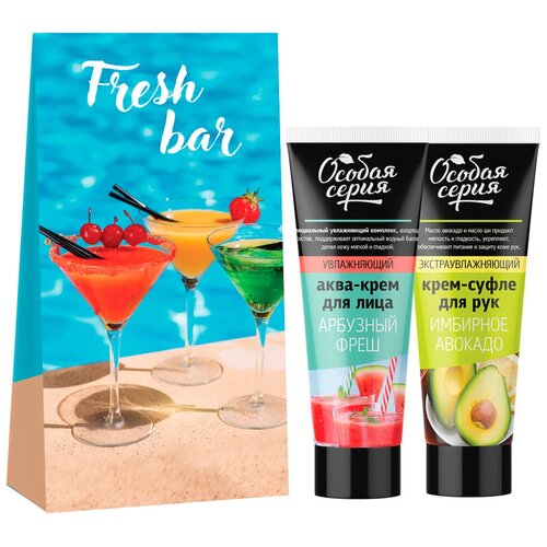 Особая серия Набор Fresh Bar особая серия набор косметики напиток для кожи sos крем для лица и рук 2 уп