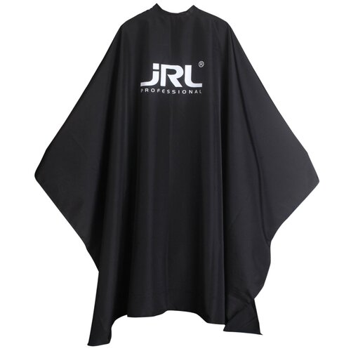 jRL Профессиональный Пеньюар чёрный 143*150см Водостойкий полиэстер