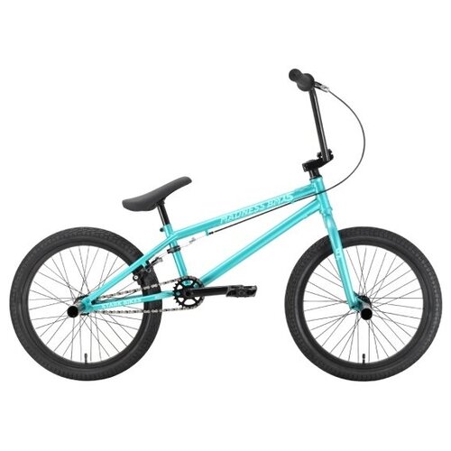 bmx street dirt atom ion dlx 2022 черный 20 4 Велосипед Stark'22 Madness BMX 5 бирюзовый/зеленый HQ-0005116