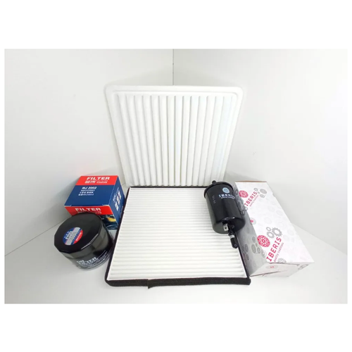 Фильтр воздушный + масляный +салонный + топливный комплект Лифан Х60 (Lifan X60)