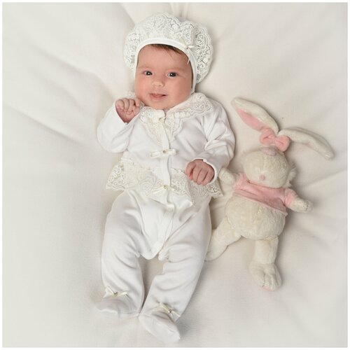 Комплект на выписку новорожденного нательный для девочки Patrino