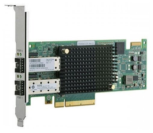 Контроллеры HP Контроллер QR559A HP SN1000E 16Gb 2-port PCIe Fibre Channel Host Bus Adapter