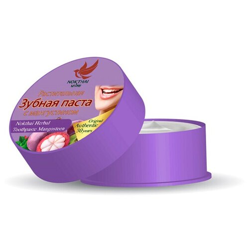Зубные пасты Nokthai Растительная с мангостином 0552 .