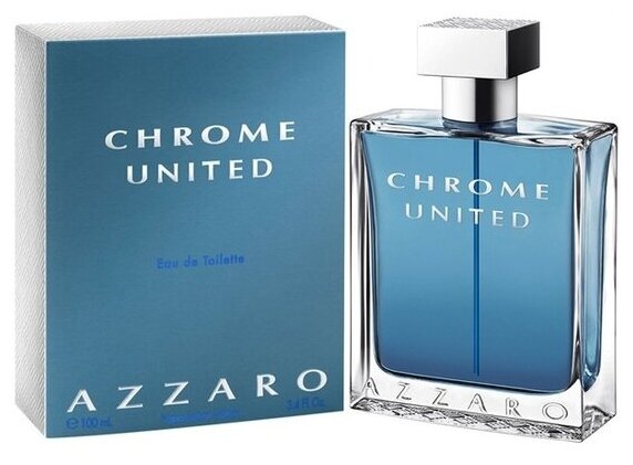 Azzaro, Chrome United, 100 мл, туалетная вода мужская