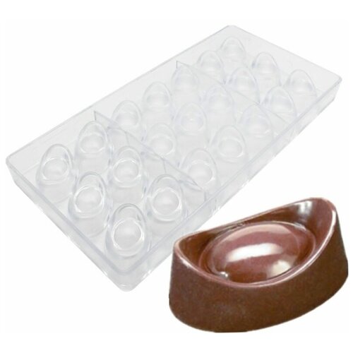 Форма для конфет Овал Shunda SD2095
