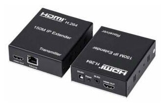 Удлинитель HDMI по IP (extender) до 150 м по витой паре, 1080p, H.264, IR | ORIENT VE046