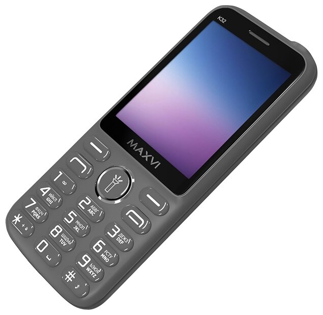 Телефон MAXVI K32, 2 SIM, grey