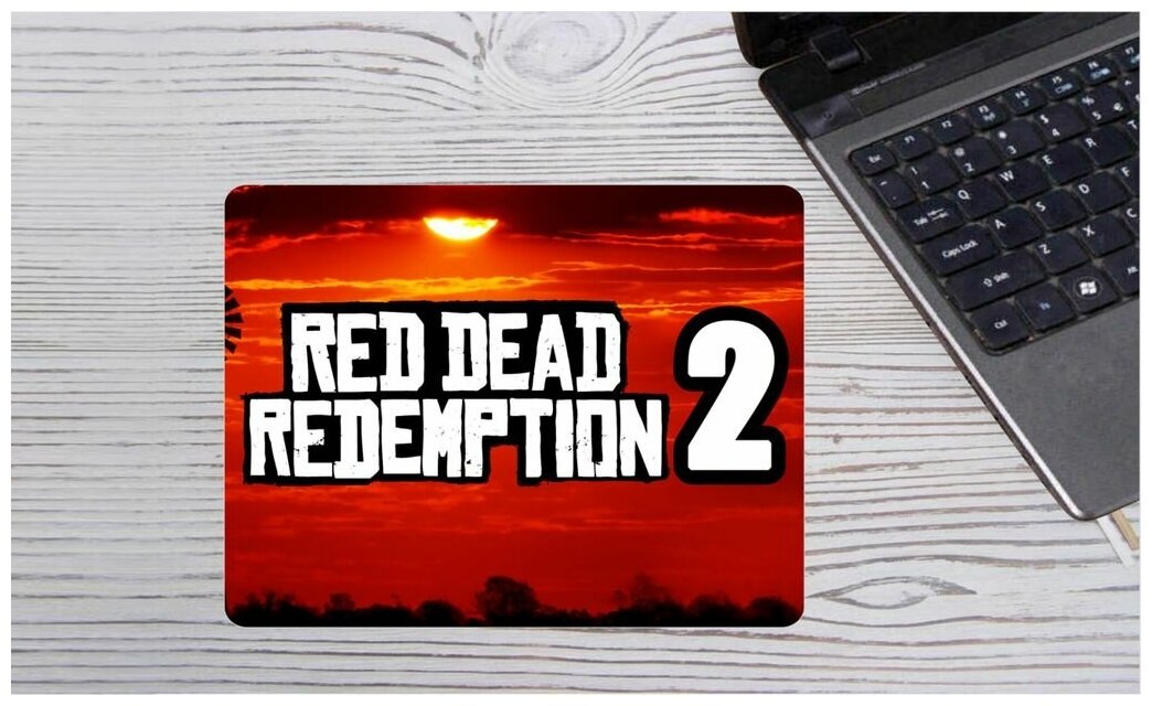 Коврик RED DEAD REDEMPTION 2, РЕД деад редемптион 2 №1