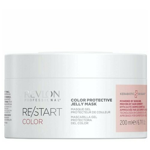 Revlon Professional ReStart Color Protective Jelly Mask - Защитная гель-маска для окрашенных волос 200 мл rp restart volume lightweight jelly mask маска желе не утяжеляющая 250 мл