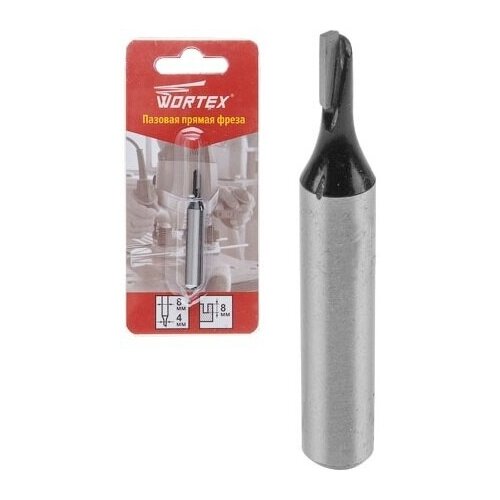 Фреза пазовая прямая 4х8 мм WORTEX MCAA040818 361₽