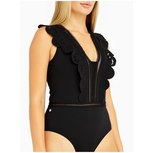 Слитный купальник elise garreau, размер L, черный
