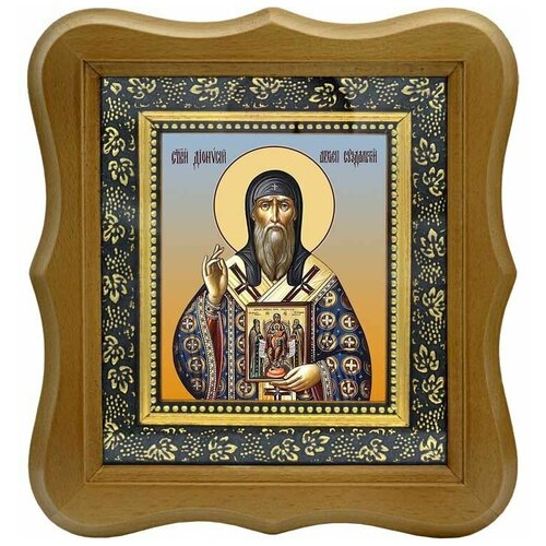 Дионисий, архиепископ Суздальский, святитель. Икона на холсте.