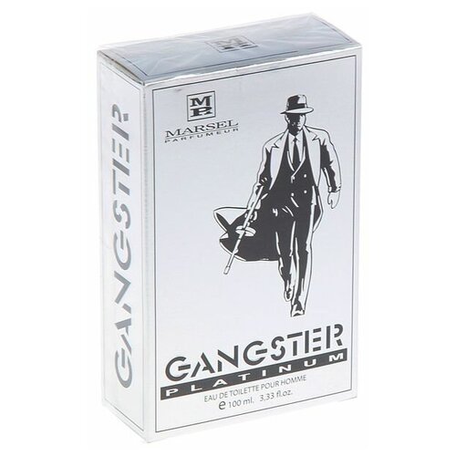 Туалетная вода мужская Gangster Platinum, 100 мл