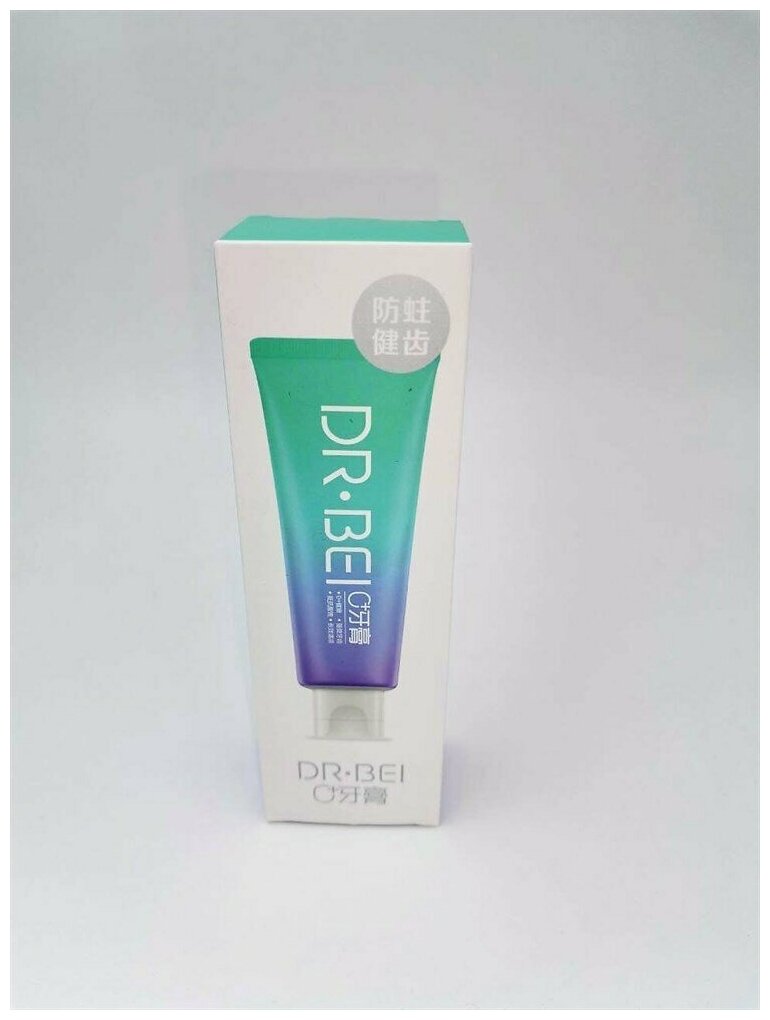 Dr.Bei Зубная паста DR.BEI защита от кариеса Prevent Mites From Caring For Teeth and Protecting Gums / 100 гр.