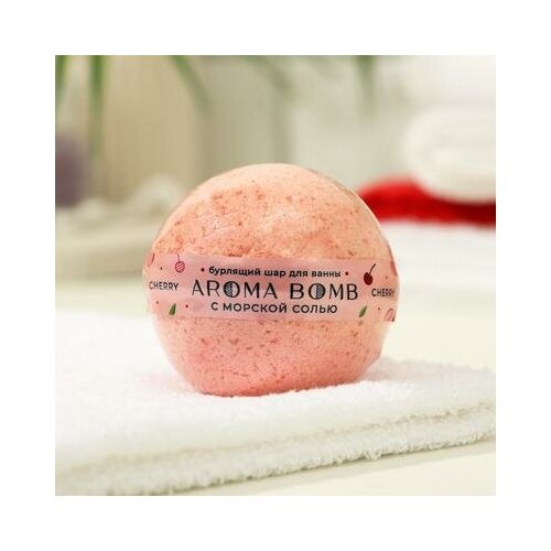 Бомбочка для ванн Aroma Soap Cherry, комплект 16 шт., 160 г