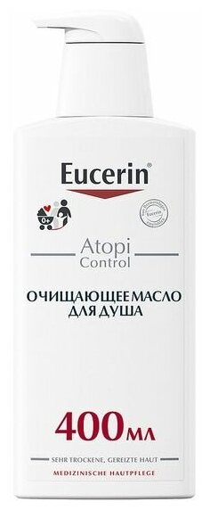 Масло для душа очищающее Atopi Control Eucerin/Эуцерин 400мл